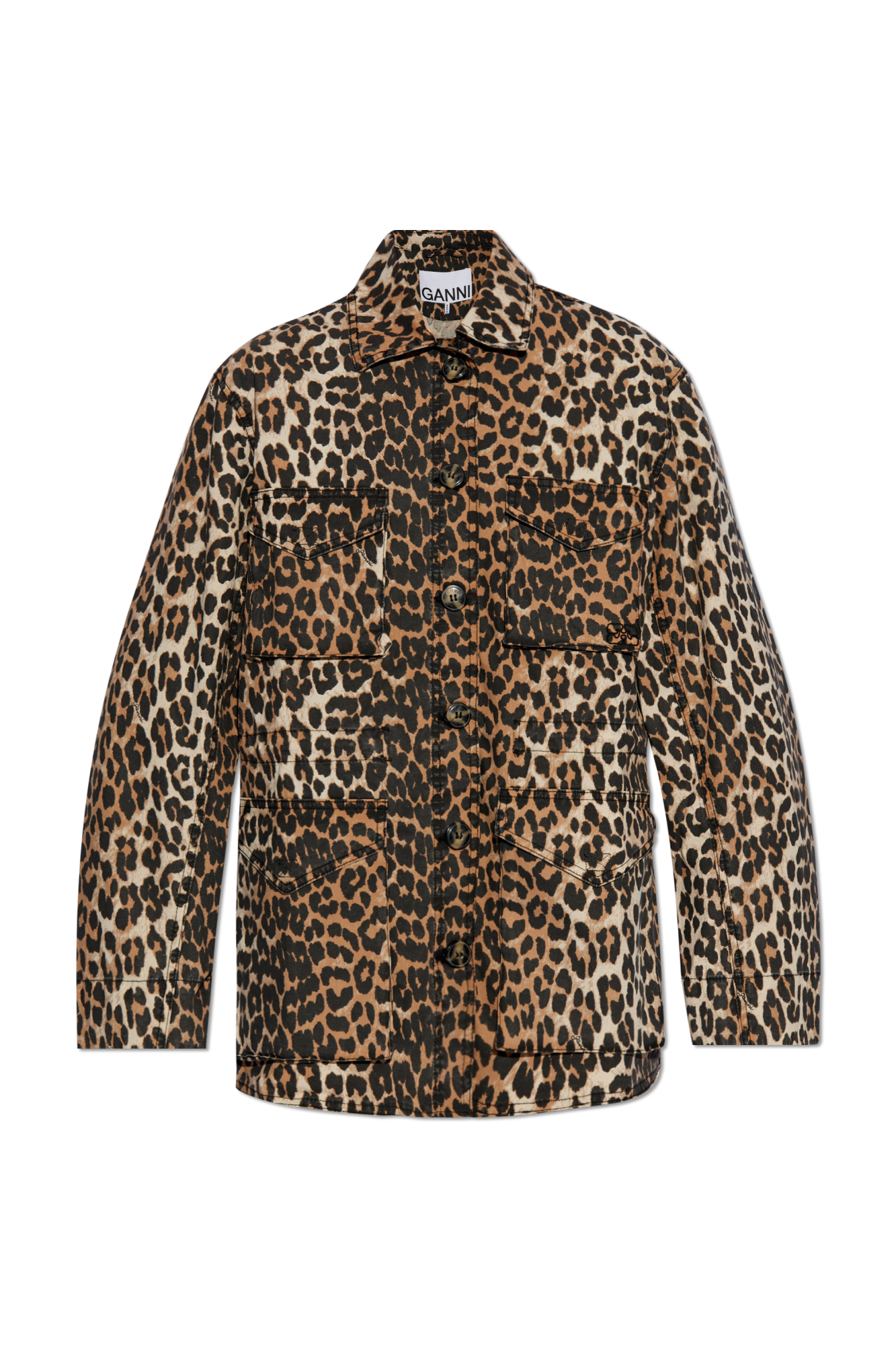 Ganni Ganni Animal Print Jacket | Women's Clothing | Vitkac